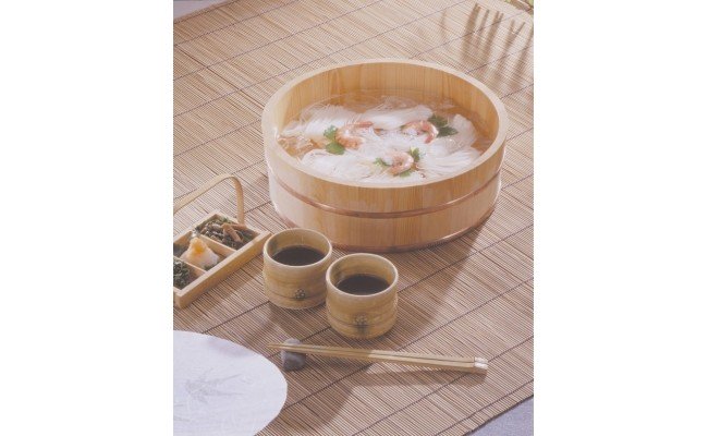 稲庭手延うどん 650g×5袋【稲庭手延製麺】[B3-0901]