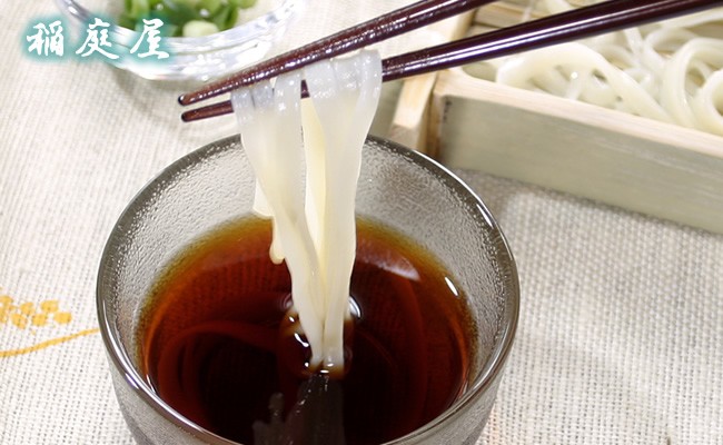 稲庭屋いなにわうどん 180g×6袋 めんつゆ・ごまだれ付き 詰め合せ ふるさと納税 秋田県 稲庭うどん めんつゆ ごまだれ 詰め合わせ【（有）稲庭屋】[B1-0601]