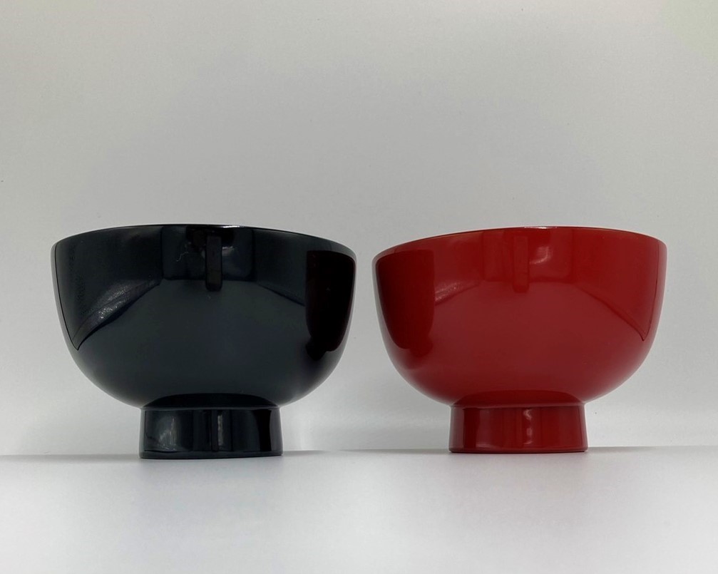 川連漆器 燻椀 IBURIWANCO 夫婦東福寺椀【秋田県漆器工業協同組合】[H4-5401]