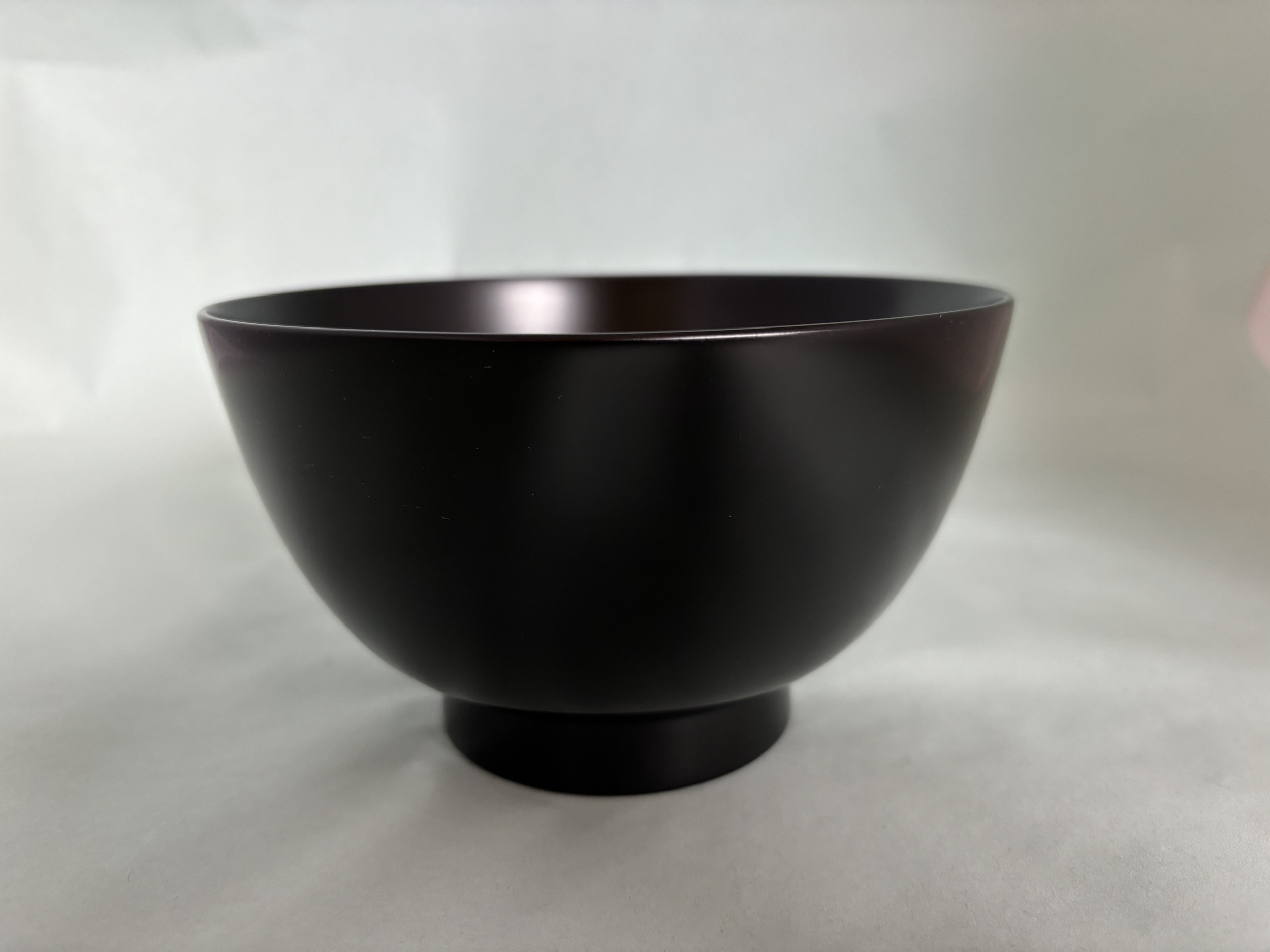 川連漆器 大椀（黒） 川連漆器 漆器 大椀 黒椀 漆椀 日本製 伝統工芸 工芸品 秋田 秋田県 湯沢市 【漆工房 攝津】[C6-6301]