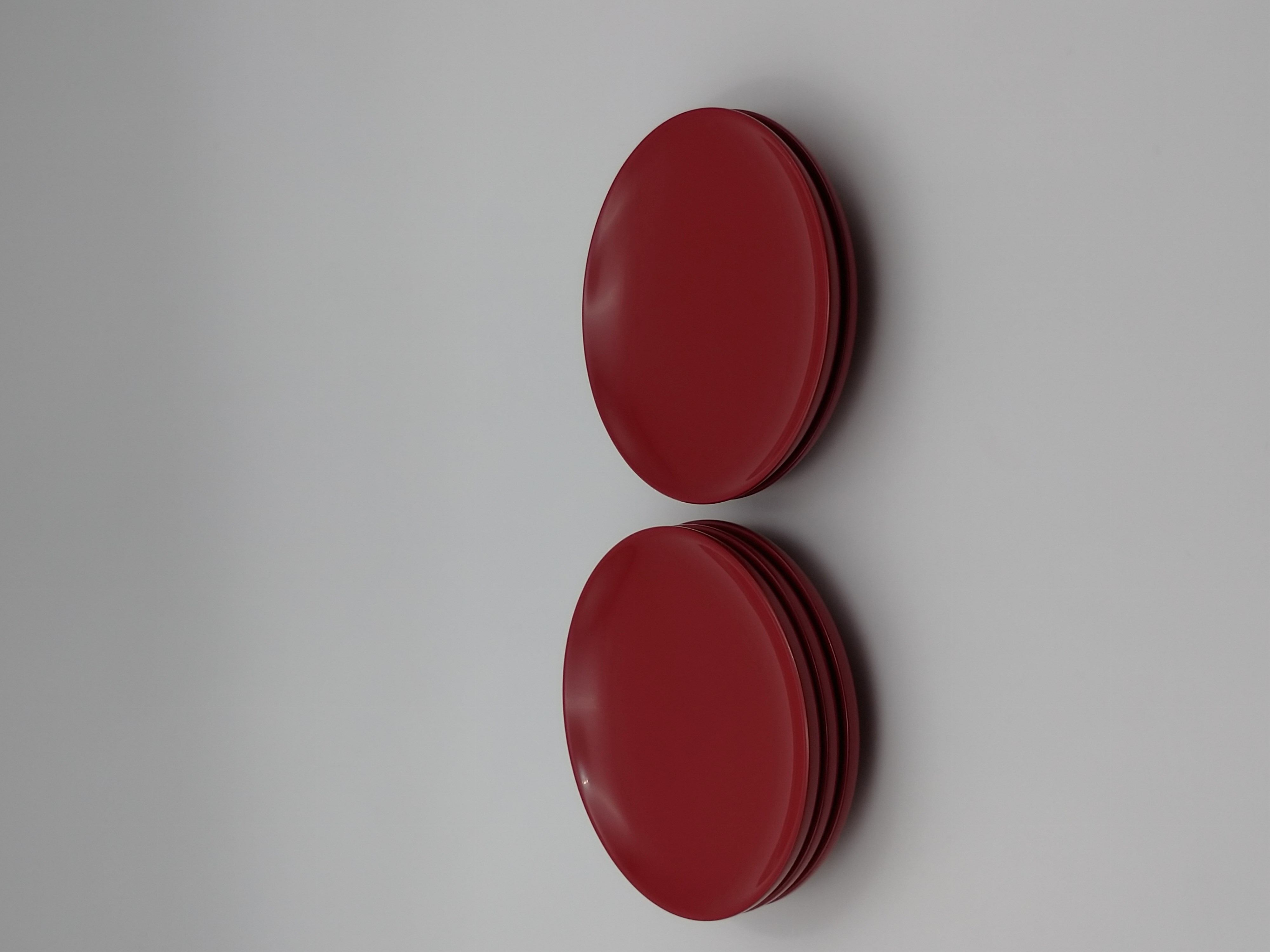 川連漆器 5寸銘々皿5枚組[阿部健吉商店][N5301]