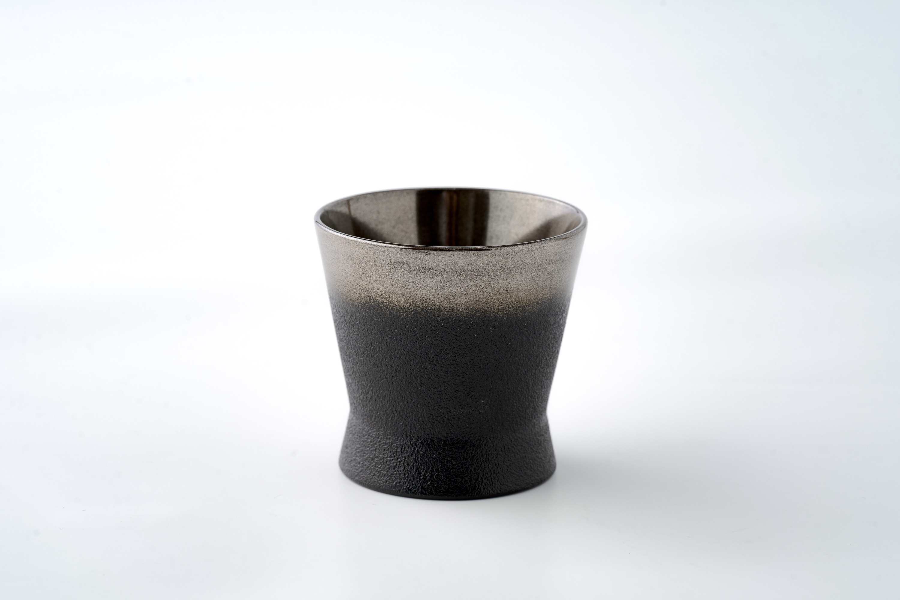 川連漆器 銀彩ぐい呑み（小）【漆工房 攝津】[H7-6301]