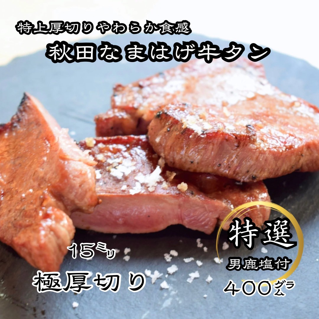 牛タン 厚切り牛タン 秋田 なまはげ なまはげ牛タン ギフト 贈答 お取り寄せグルメ 400g【和風ダイニング神楽】[H11302]