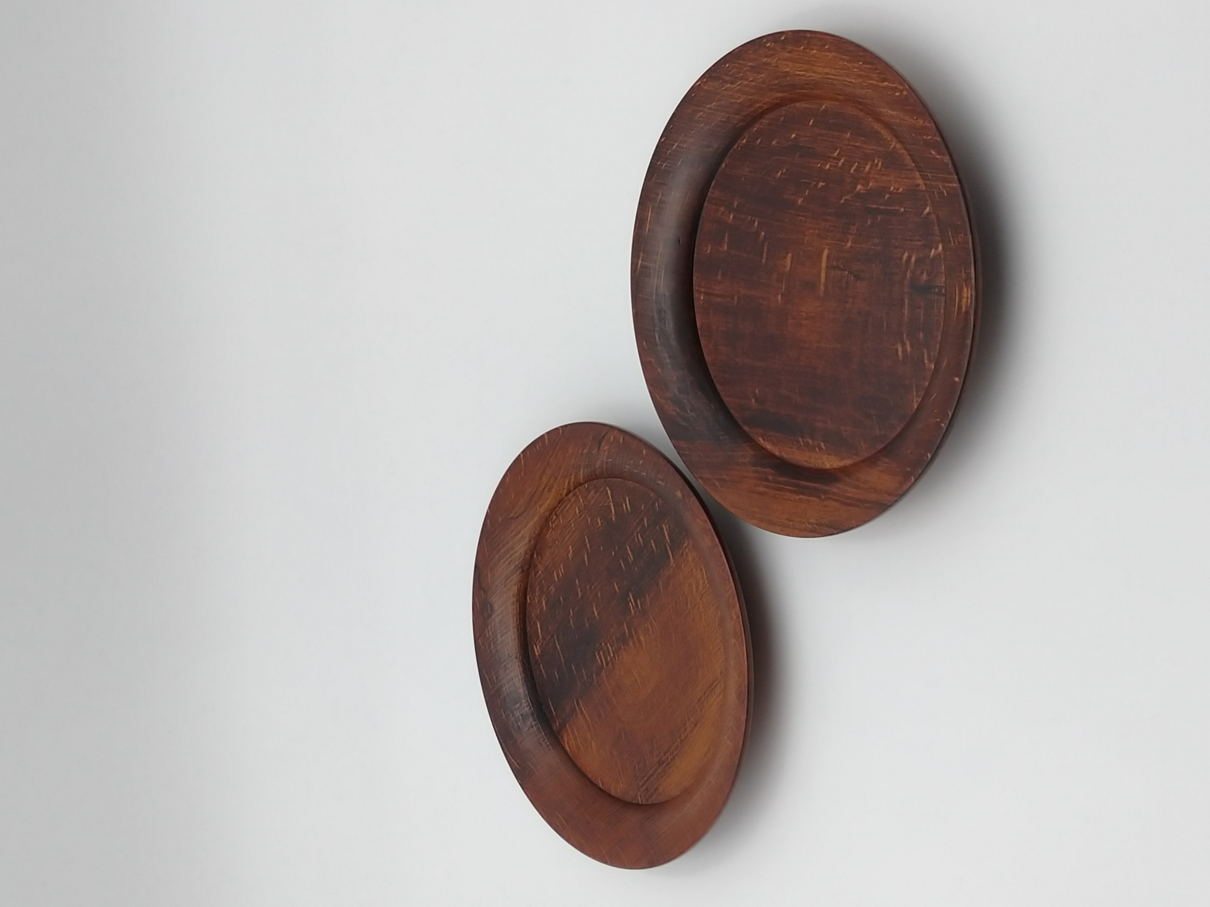 川連漆器 パン皿摺り漆2枚組[阿部健吉商店][H5302]