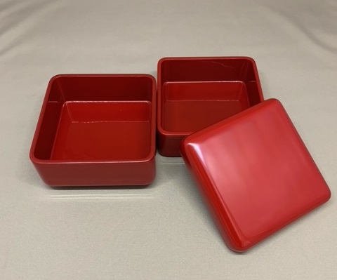 川連漆器 姫重 本朱【山忠漆器】[O7-6401]