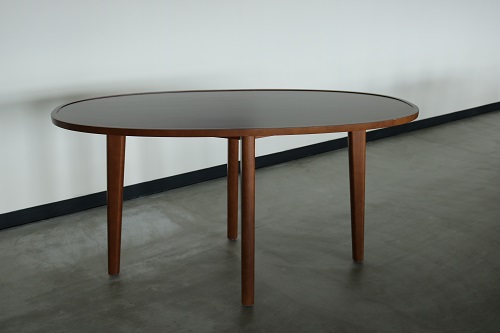 スーパー楕円曲木ハイテーブルHT1800【Orbray株式会社】[F14009]