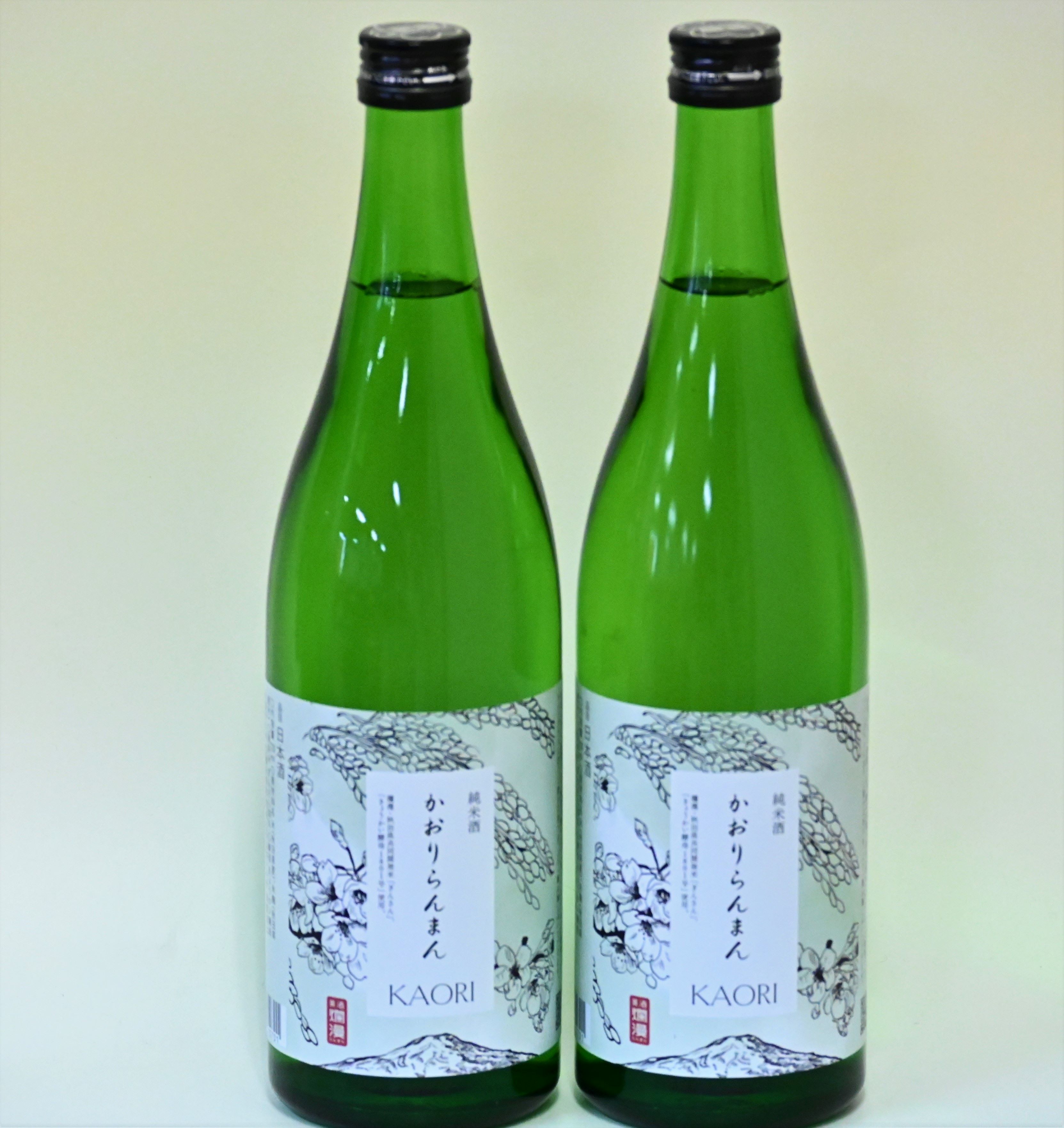 美酒爛漫 純米酒 かおりらんまん 720ml入り 2本 爽やかな純米酒【大友屋】[B1-4903]