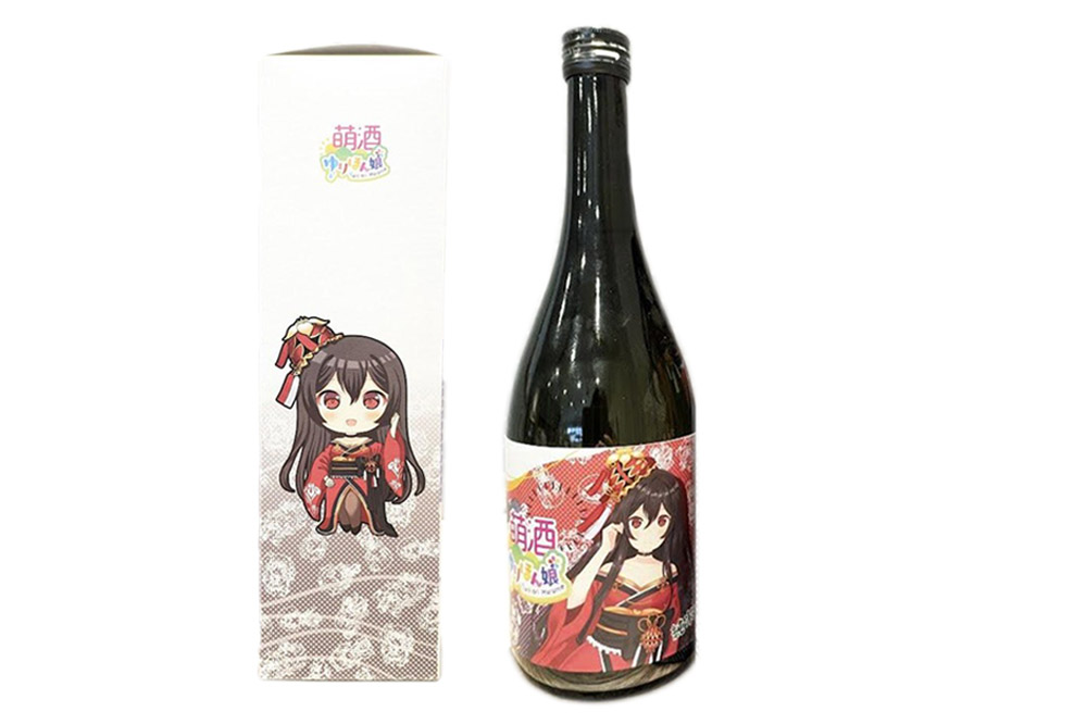 萌酒〜ゆりほん娘〜  御殿鞠あやめ 純米吟醸（720ml×1本）甘えび・紅鮭の燻製2種セット