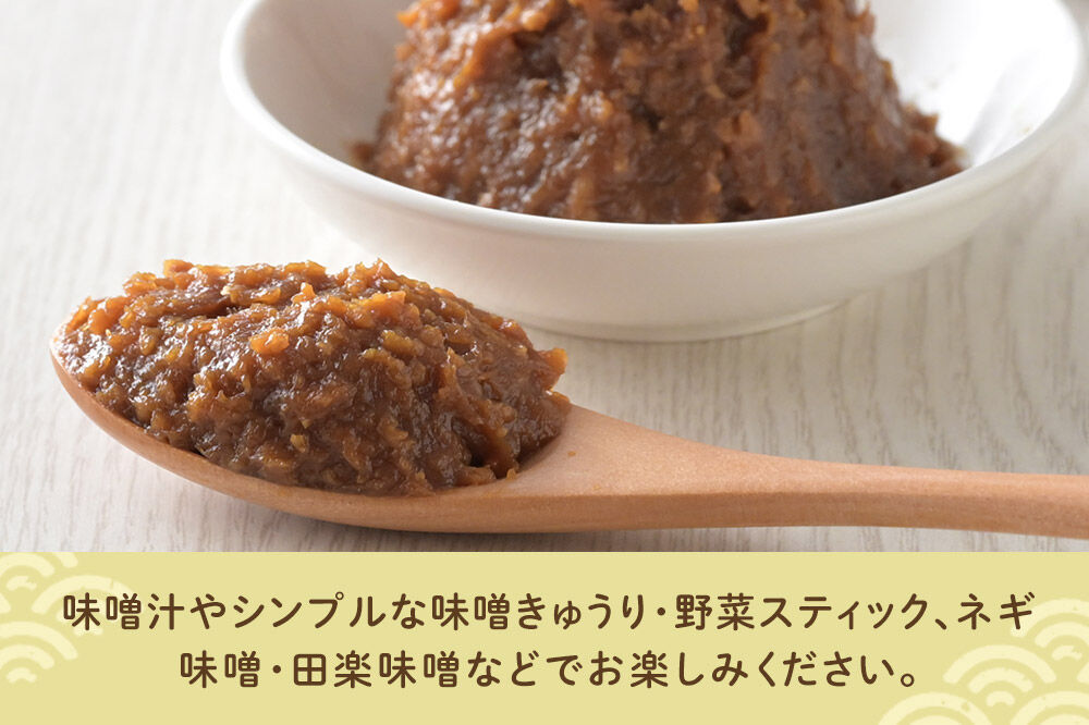 味噌 長坂のみそ 1kg（1kg×1個）保存料・酒精等無添加 男鹿工房 [味噌 みそ ミソ 調味料 無添加 発酵 食品 国産 味噌汁 秋田 男鹿工房]
