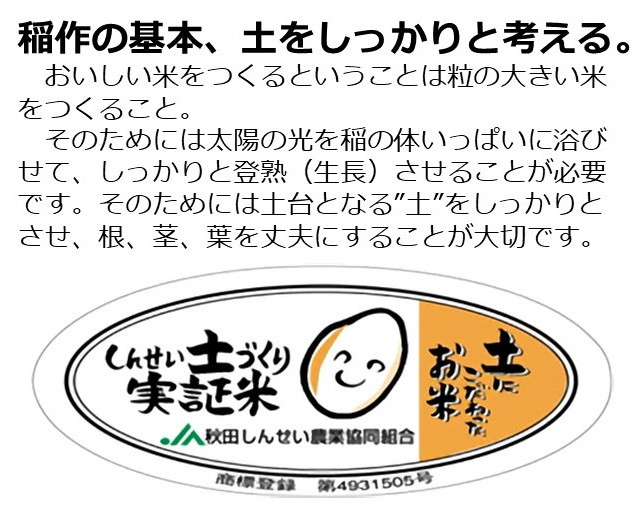 【白米】 1回のみ配送 5kg 令和6年産 ひとめぼれ 土作り実証米 秋田県産