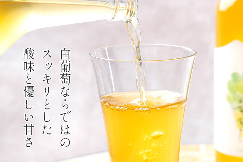 白葡萄ジュース「ソムリエの休日は、白葡萄と」720ml