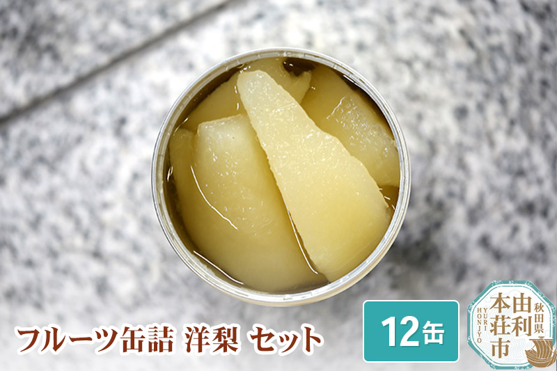 Sanuki フルーツ缶詰 洋梨 12缶セット