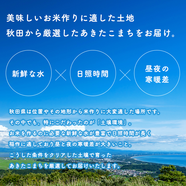 【選べる精米方法：白米】 《潟上市限定デザイン米袋》秋田県産 あきたこまち 5kg