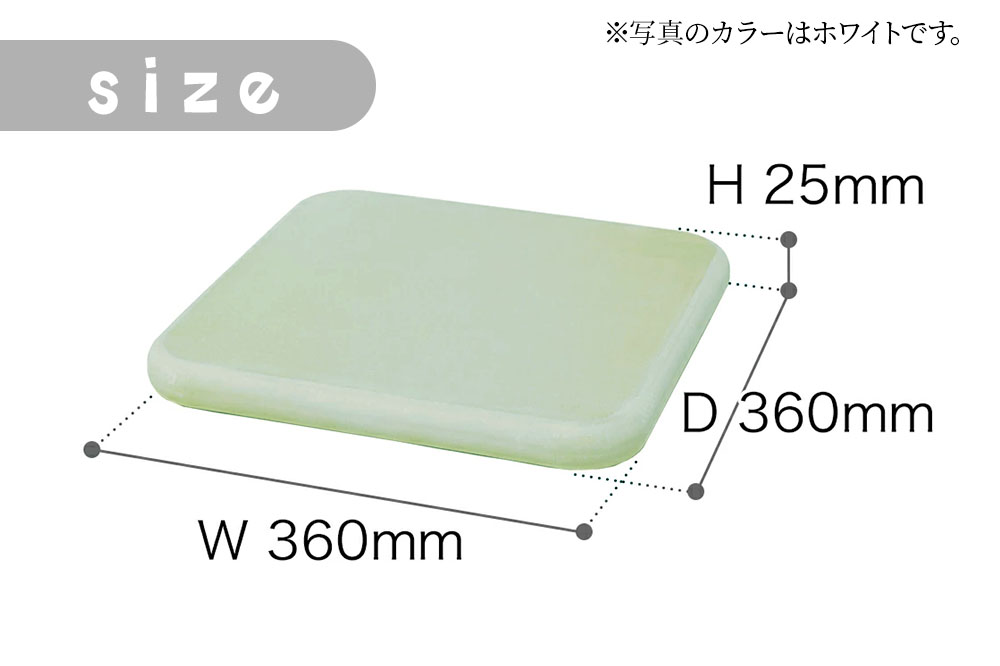 soil バスマット スクエア【ホワイト】日本製 ソイル 珪藻土 水滴 吸水 速乾 乾燥 足拭きマット 足ふきマット 吸水マット アスベスト不使用