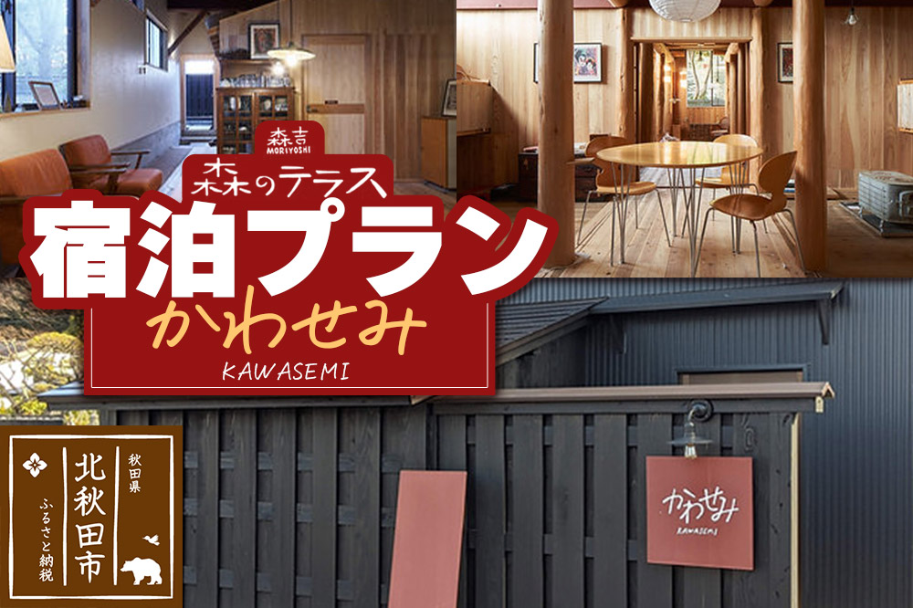 宿泊 森のテラス 宿泊プラン（かわせみ） 森吉