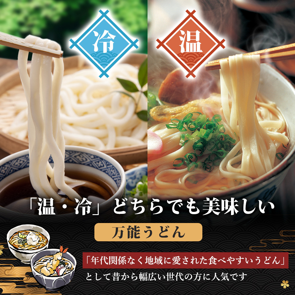 のど越しの良い象潟うどん30束（220g×30束・60人前）