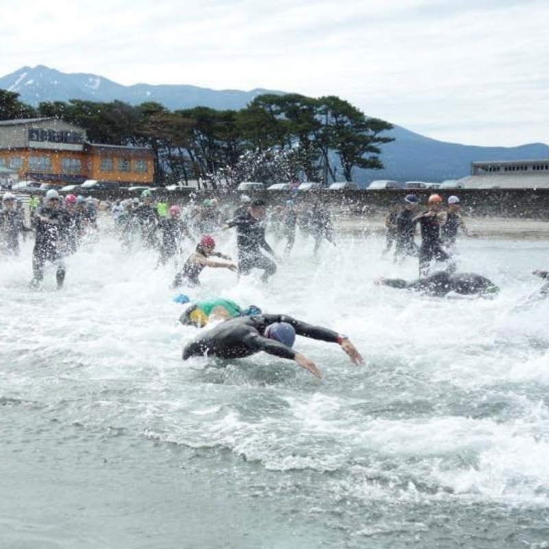 《旬の食材付き》【JTU登録者用】第34回 秋田トライアスロン芭蕉レース象潟大会 一般の部 エントリーチケット