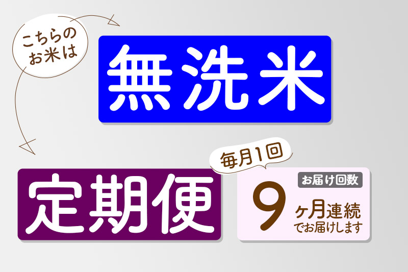 【無洗米】＜令和6年産 予約＞《定期便9ヶ月》秋田県産 あきたこまち 20kg (5kg×4袋) ×9回 20キロ お米【お届け周期調整 隔月お届けも可】