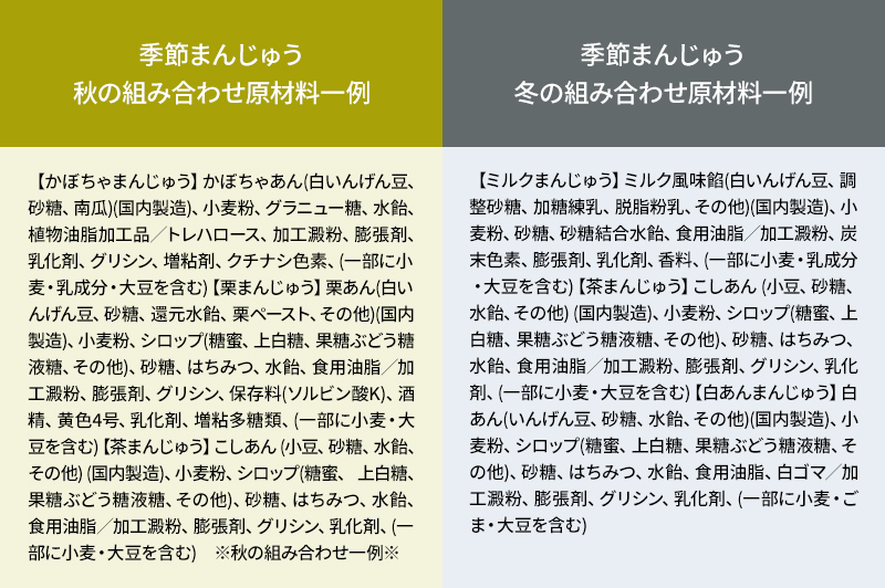 もっちり季節まんじゅう 6個入り 2個セット 佐藤商事