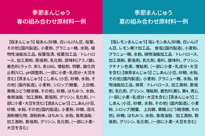 もっちり季節まんじゅう 6個入り 2個セット 佐藤商事