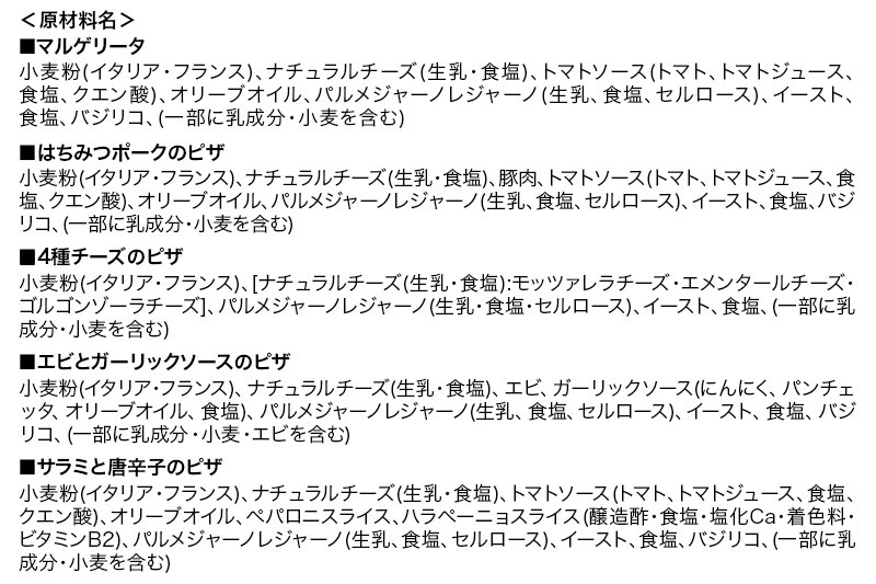 石窯ナポリピザ Bセット定期便（5枚×3回）山のはちみつ屋