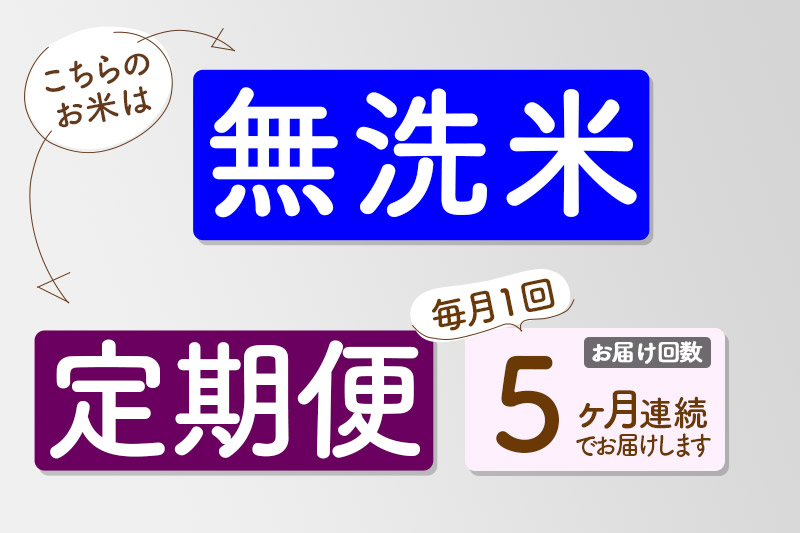 【無洗米】＜令和6年産 予約＞《定期便5ヶ月》秋田県産 あきたこまち 25kg (5kg×5袋) ×5回 25キロ お米【お届け周期調整 隔月お届けも可】