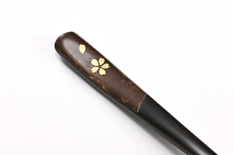 角館樺細工《樺細工 八柳》 漆 ため塗 木製スプーン ゆうパケット 角館工芸協同組合