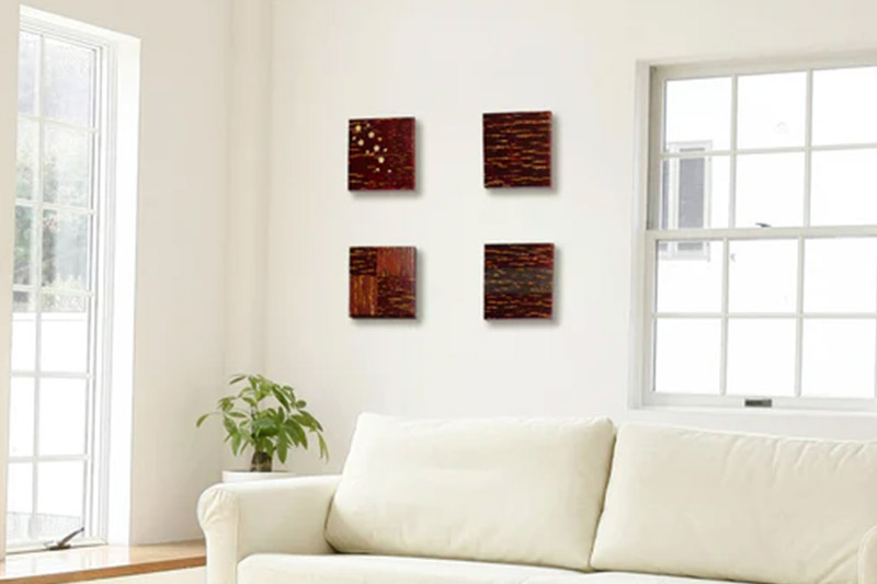 角館樺細工《あゆわら》桜皮細工（かばざいく）市松