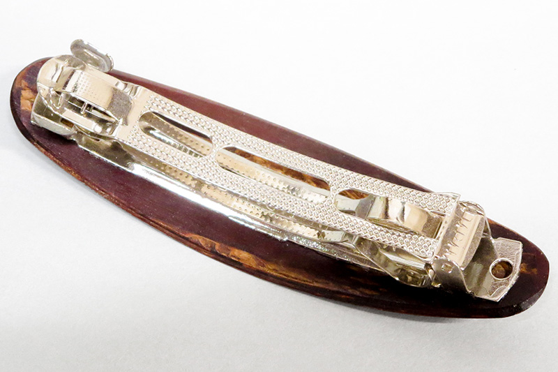 角館樺細工 髪留め 桜 角館工芸協同組合＜ゆうパケット＞