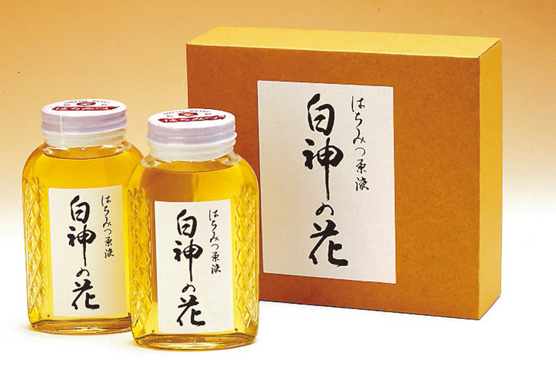 白神山地の純粋なアカシアのハチミツ「白神の花」700g×2本 計1.4kg