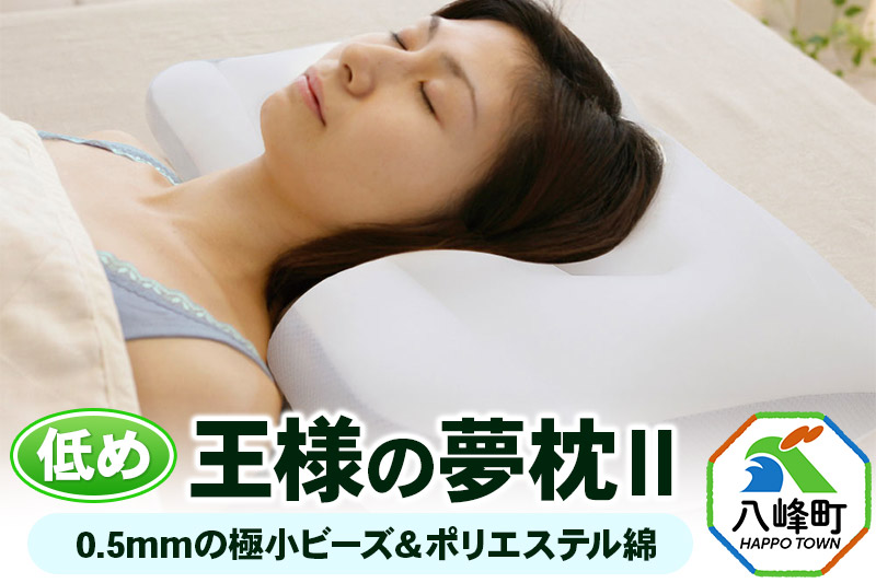 王様の夢 枕 2 低め タイプ 頚椎 首 支える 王様シリーズ 安眠枕 快眠枕 洗える 枕カバー 王様の夢枕 肩 サポート ストレートネック 日本製 誕生日 ギフト プレゼント まくらカバー 王様 寝姿勢 横向き 仰向け 男性 女性 おすすめ ピロー まくら 低い 高さ