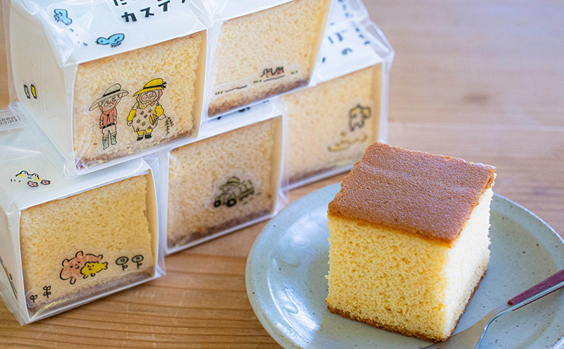 あきたこまちのたんぼのカステラ (4個入3箱) カステラ かすてら 秋田県 秋田 あきたこまち 田んぼ お菓子 スイーツ