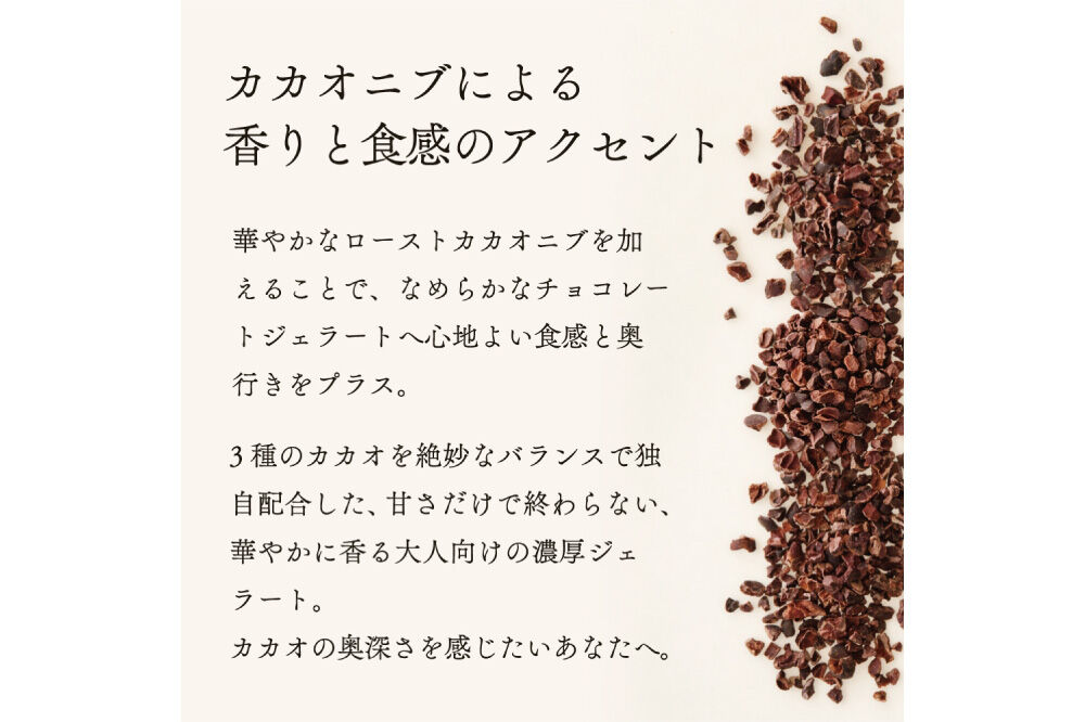 ジェラート ジェラテリア TiG（ティグ）イタリアンジェラート グランカカオチョコレート 2000ml (2L) 大容量 無着色 無香料 秋田 美郷町 [無着色 無香料 国産 秋田県産 カカオ 本格ジェラート]