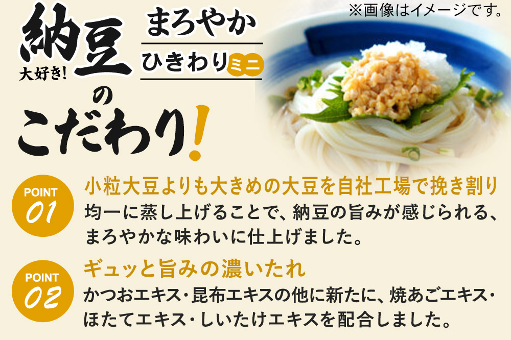 ヤマダフーズ 納豆大好きまろやか ひきわり ミニ 4パック×12個（計48個）