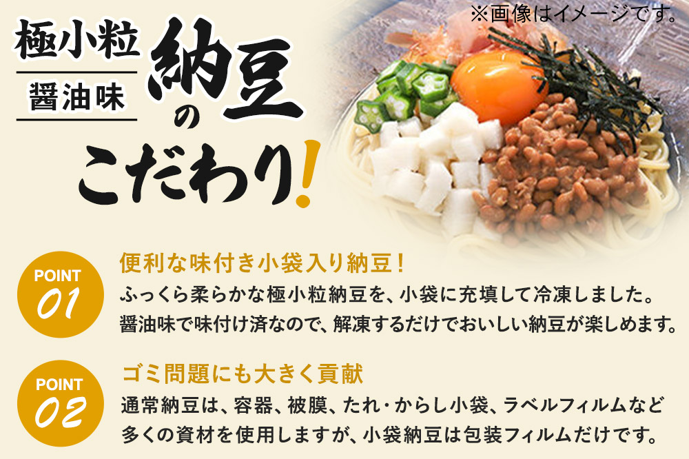 ヤマダフーズ 極小粒納豆 醤油味 30g 10個入