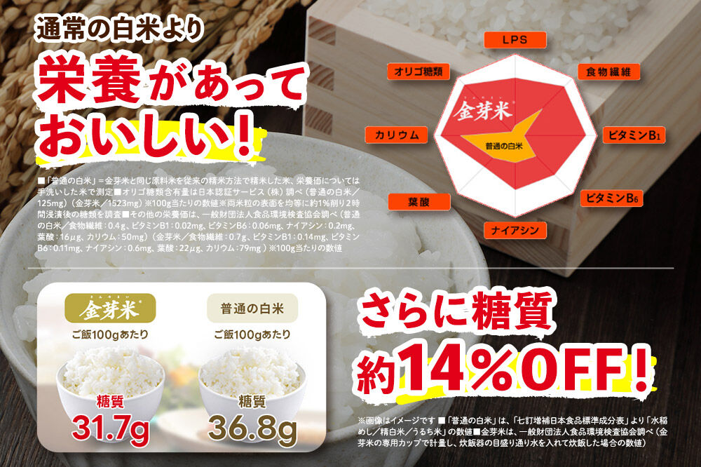 【令和7年産 白米】金芽米 サキホコレ 5kg 玄米の栄養を残した白米 とがずに簡単炊飯 きんめまい