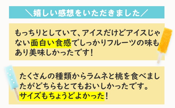 溶けない!? 葛アイス「シャリぷる」6本セット+お試しサイズ付き