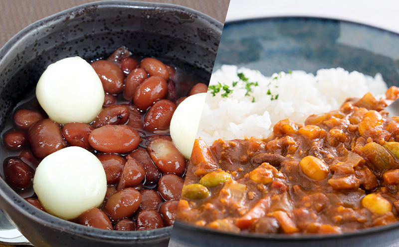 秋田特産 伝統製法 煮豆2種 6缶セット[小豆・金時豆]（330g/5号缶）三輪缶詰【 小豆 黒豆 金時豆 あずき あずき 豆 煮豆 正月 お菓子 おやつ 缶詰 保存 秋田 羽後 】