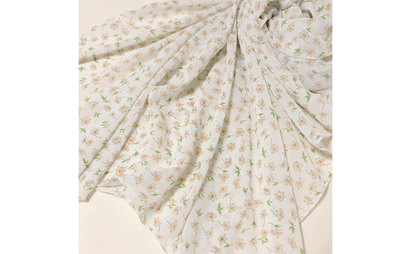 先行予約 アトリエ小町 スカーフ（renka01）花柄 白 フリーサイズ 青木美沙子さんコラボ [服 ロリータ ロリータファッション スイートロリータ レディース 可愛い 姫 お姫様]