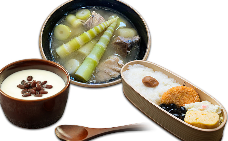 創業明治44年［菓子司 万寿堂］名産缶詰 5缶セット 4種（タケノコ 2缶、小豆・黒豆・ささぎ豆 各1缶 ）秋田 羽後 西馬音内【 缶詰 タケノコ たけのこ 筍 小豆 黒豆 ささぎ豆 セット 詰め合わせ 老舗 水煮 保存食 ギフト 】