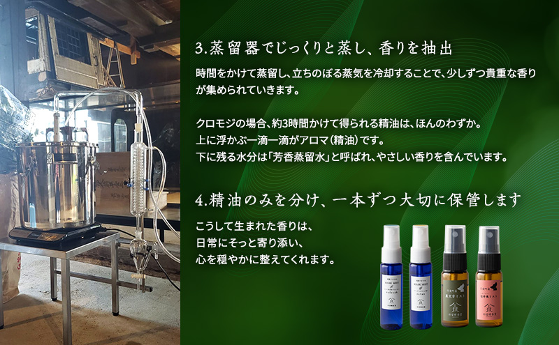  杉宮精香堂 匂辛夷（ニオイコブシ）ミスト 15ml  [ 優しい香り 匂い 癒し リフレッシュ ］