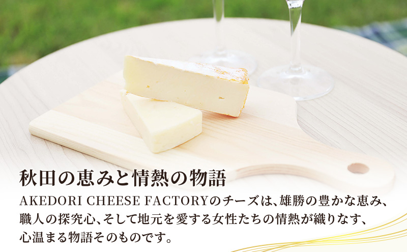 【定期便3ヵ月】秋田 羽後 チーズアソート3種4個/熟成セット［明通りチーズ工房］カマンベールウォッシュ・アヴァ（オリジナル）2種【チーズ アソート 詰合せ セット バラエティ カマンベール 乳製品 ワイン 麦酒 ビール 酒 食べ比べ】