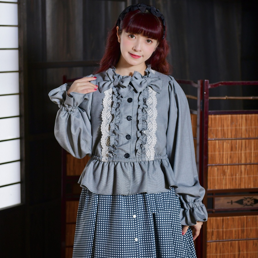 先行予約 アトリエ小町　クラシカルドールジャケット　無地 ブラック Lサイズ　青木美沙子さんコラボ [ 服 ロリータ ロリータファッション スイートロリータ 可愛い レディース 姫 お姫様 ]