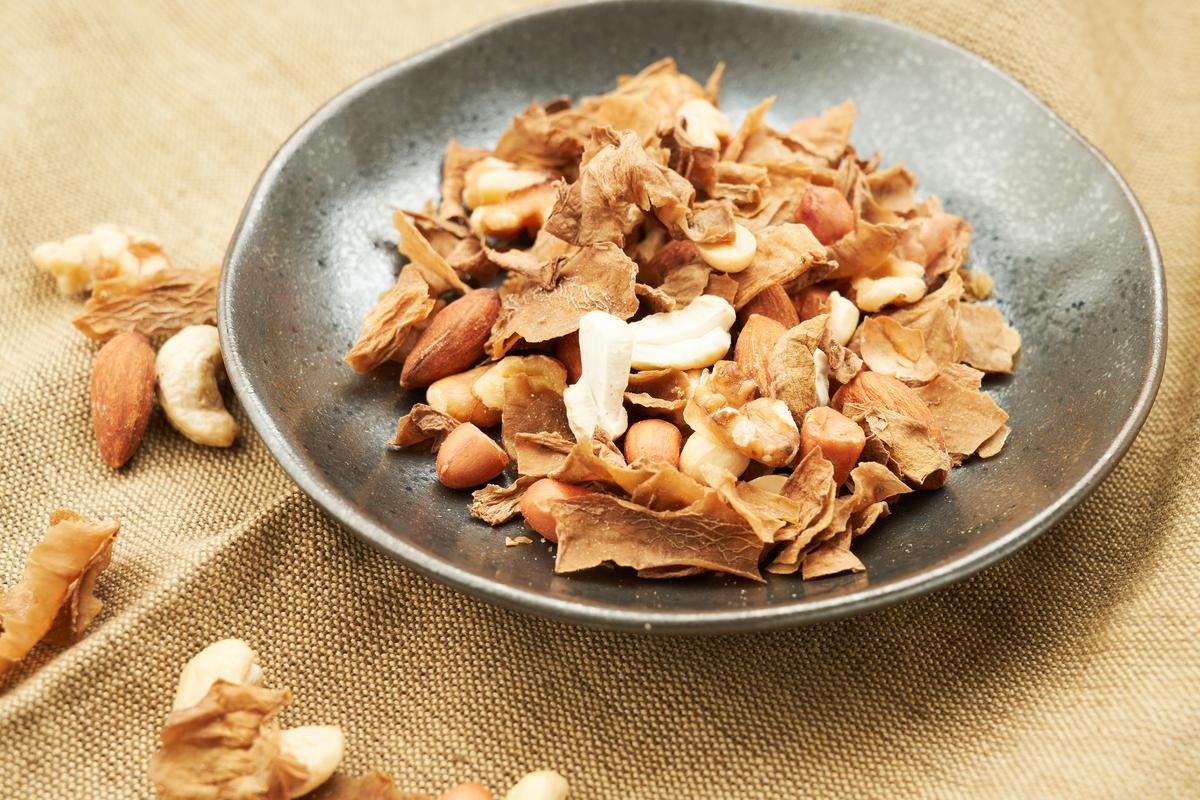 ドライいぶりがっこ＆スモークナッツ 4袋 [ おつまみ つまみ 燻製 お菓子 ナッツ スモークナッツ いぶりがっこ ]