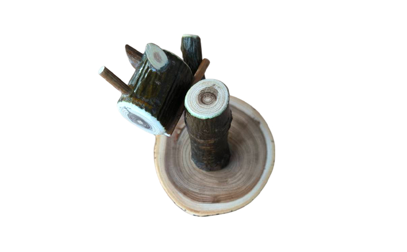 木製 木登り猫のオブジェ 癒しの置物［長者森工房］ 秋田県 羽後町 【 インテリア 雑貨 置物 おしゃれ かわいい 猫 グッズ 天然木 ギフト 縁起物 】