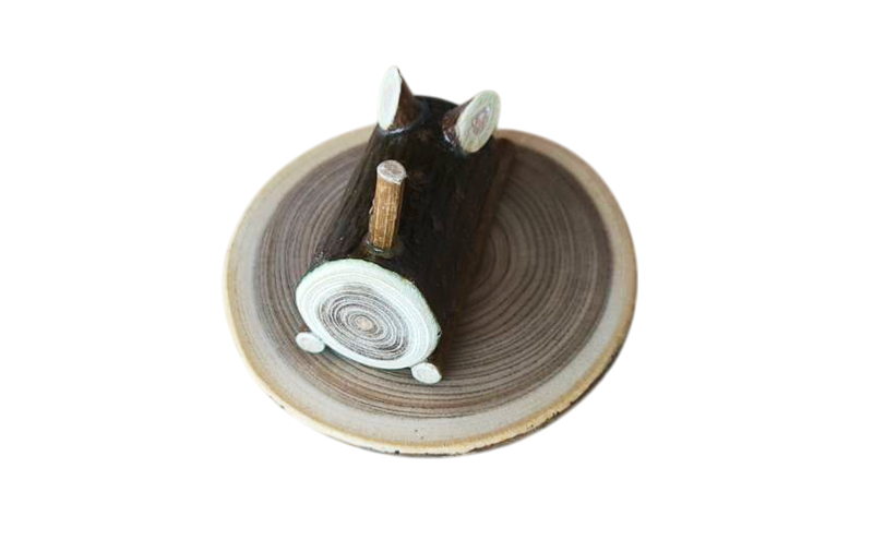 木製 まったり猫のオブジェ 癒しの置物［長者森工房］ 秋田県 羽後町 【 インテリア 雑貨 置物 おしゃれ かわいい 猫 グッズ 天然木 ギフト 縁起物 】