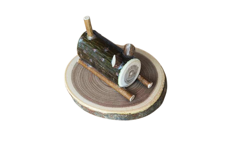 木製 まったり猫のオブジェ 癒しの置物［長者森工房］ 秋田県 羽後町 【 インテリア 雑貨 置物 おしゃれ かわいい 猫 グッズ 天然木 ギフト 縁起物 】