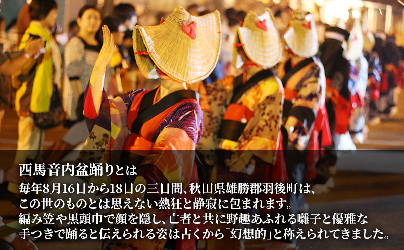 【返礼品なし】西馬音内盆踊り 実行委員会支援（秋田県羽後町）4,000円 応援 支援 寄附のみ 【羽後町ふるさと納税】