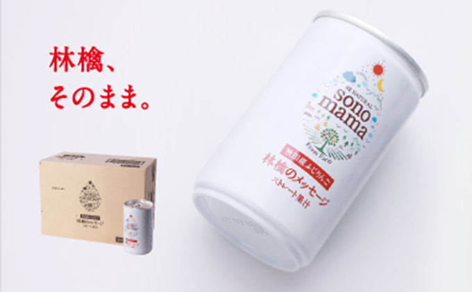 りんごジュース「sonomama」（160g×20本）