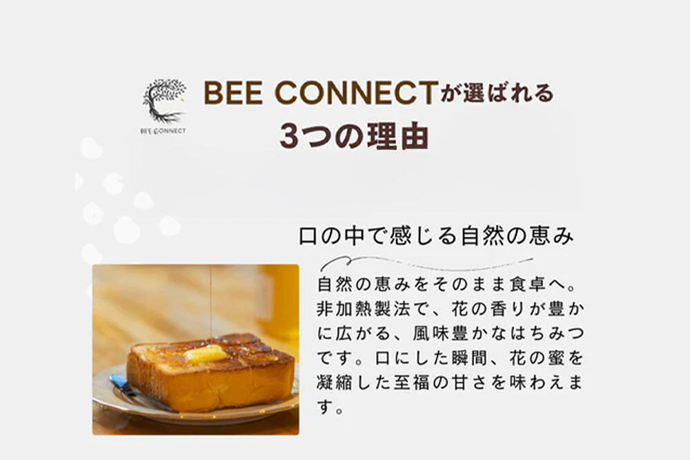 BEE SPOON 3種（7g×各2本）×5セット＜ゆうパケット＞ [BEE CONNECT はちみつ ハチミツ 蜂蜜 セット スティック マロニエ 栃 トチ 栗 玄圃梨 秋田県産]